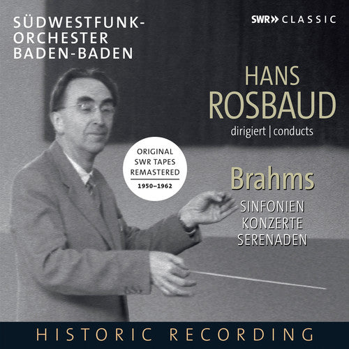 Brahms/ Anda/ Gieseking - Hans Rosbaud Conducts Brahms