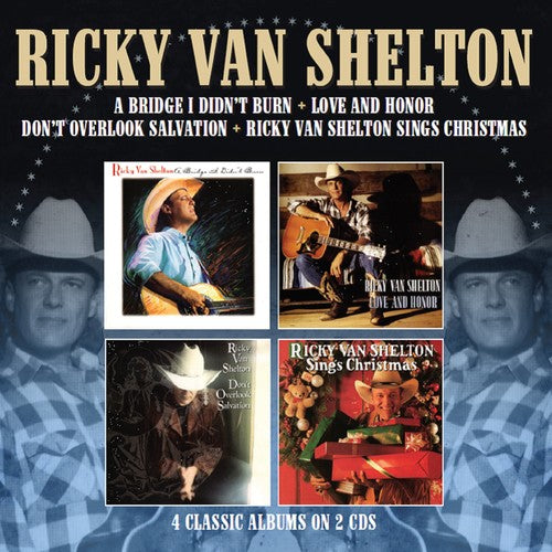 Ricky Shelton - Bridge I Didn't Burn / Love & Honor / Don't Overlook Salvation / SingsChristmas