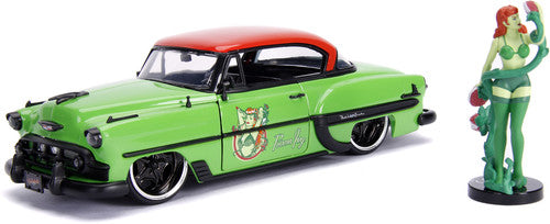 DC Comics Bombshells - 1:24 1953 Chevy Bel Air Die-Cast Car & Poison Ivy Figure