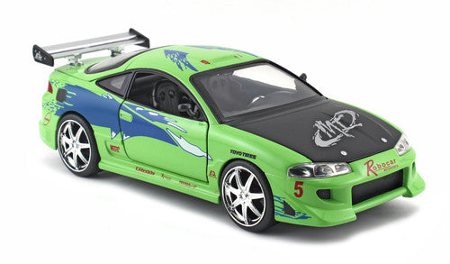 Fast & Furious 1 - 1:24 Brian's Mitsubishi Eclipse Die-Cast Car