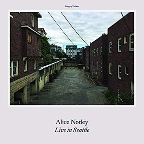 Alice Notley - Live In Seattle