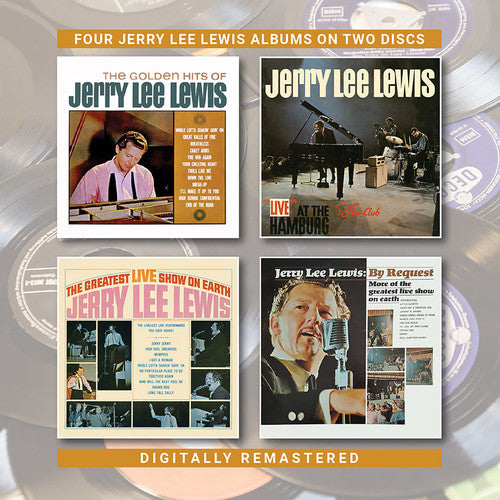 Jerry Lewis - Golden Hits Of / Live At The Star Club / Greatest Live Show On Earth / By Request