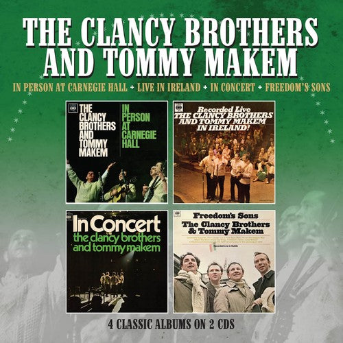 Clancy Brothers/ Tommy Makem - In Person At Carnegie Hall / Recorded Live In Ireland / In Concert /Freedom's Sons