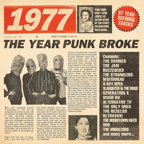 Various Artists - 1977: The Year Punk Broke / Various