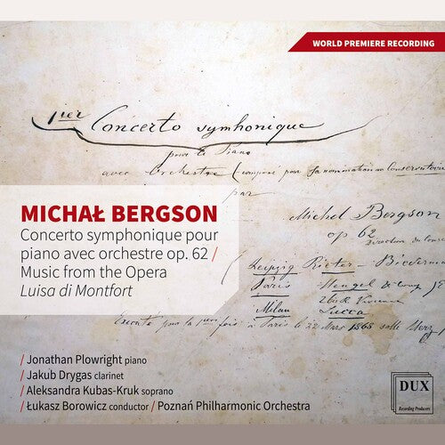 Bergson/ Plowright/ Borowicz - Concerto Symphonique