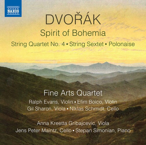 Dvorak/ Fine Arts Quartet/ Simonian - Spirit of Bohemia