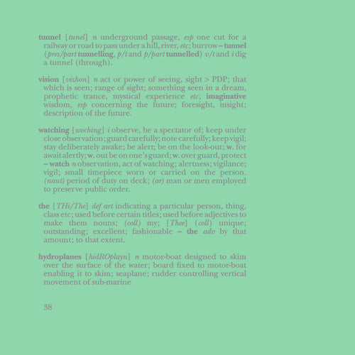 Tunnelvision - Watching The Hydroplanes