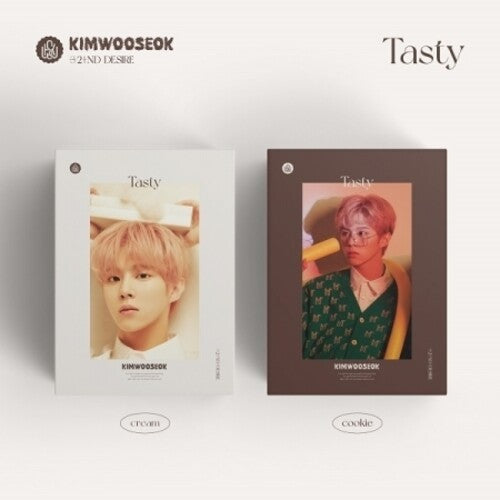 Kim Wooseok - 2nd Desire: Tasty (incl. 80pg Photobook, 8pg Lyric, ID Picture, Selfie Photocard, Folded Poster + Sticker)