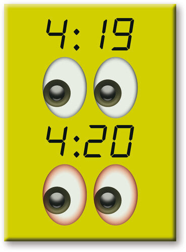 Weed 420 2.5 x 3.5 Flat Magnet