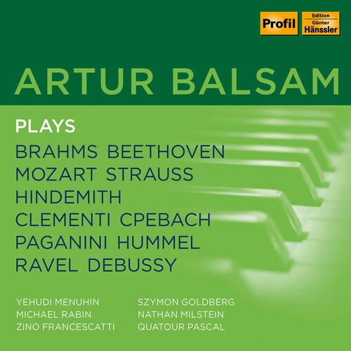 Artur Balsam Plays/ Various - Artur Balsam Plays