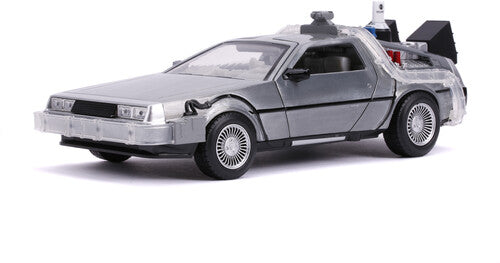 Back to the Future 2 - Hollywood Rides - 1:24 Time Machine with Lights Die-Cast Car