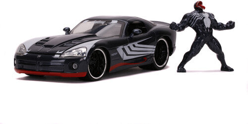 Marvel Spider-Man - 1:24 2008 Viper Die-Cast Car & Venom Figure