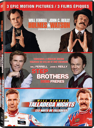 Holmes & Watson / Step Brothers / Talladega Nights: The Ballad Of Ricky Bobby
