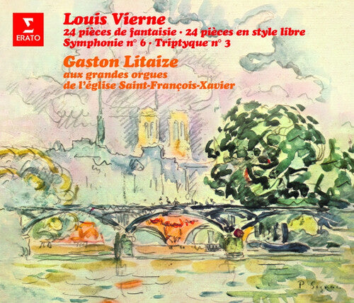 Gaston Litaizem / Grandes Orgues De L'Eglise - LOUIS VIERNE 24 Pieces de fantaisie, Opp. 51-54/24 Pieces en style
