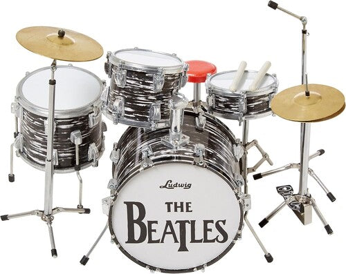Fab Four Classic Oyster Miniature Drum Kit 1:4 Scale Replica Collectible