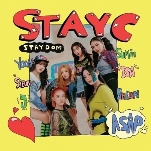 Stayc - Staydom (Incl. 72Pg Photobook, Photocard, Postcard, Sticker + Fragrance Card)