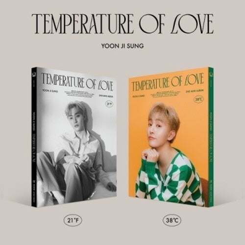 Yoon Ji Sung - Tempertature of Love (Incl. 72pg Photobook, 4Cut Photo, Photocard, Lyric+Coloring Card + Sticker)