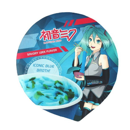 Hatsune Miku Savory Leek Flavored Ramen Cup