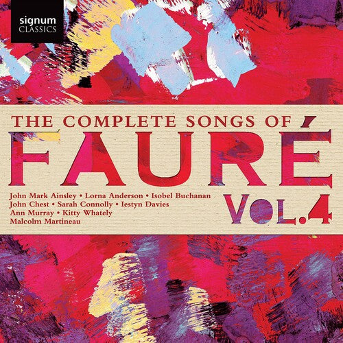 Various - Complete Songs Faure 4