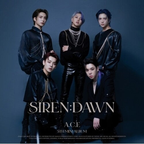 A.c.e - Siren: Dawn (incl. 76pg Photobook, Sticker, Dual-Sided Photocard, Selfie Photocard + Lenticular Photocard)