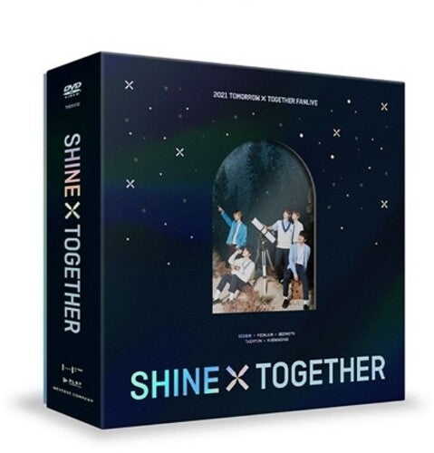 2021 Fanlive Shine X Together (3 DVD Set) (NTSC/Region 1+3) (incl. 148pg Photobook, Stand Card, Photocard Set + Clear Bookmark)