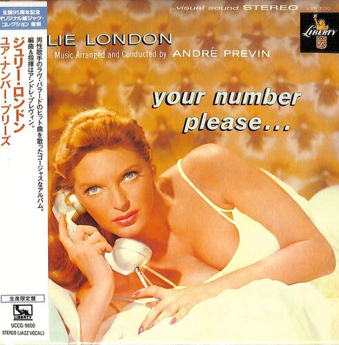 Julie London - Your Number Please... (Japanese Paper Sleeve)