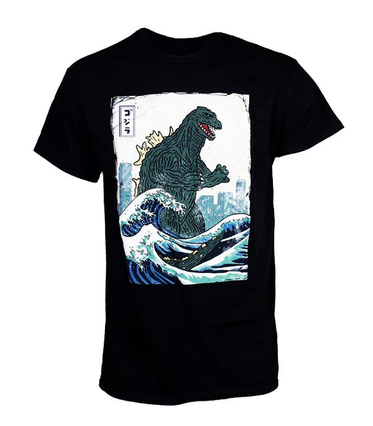 Godzilla Great Wave Off Kanagawa T-Shirt