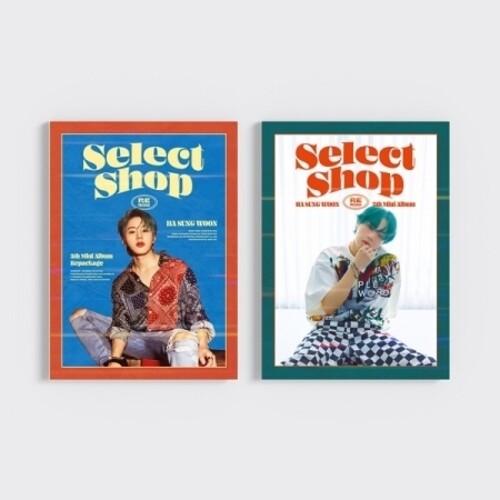 Ha Sung Woon - Select Shop (Repackage) (incl. Photobook, Message Photocard, Lyric Book, Sticker, Unit Folded Poster, 2x Photocards + Double-sided Photocard)