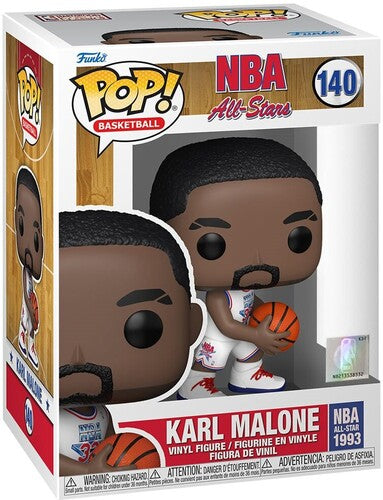 Funko POP! NBA: Legends - Karl Malone, White All Star Uniform 1993