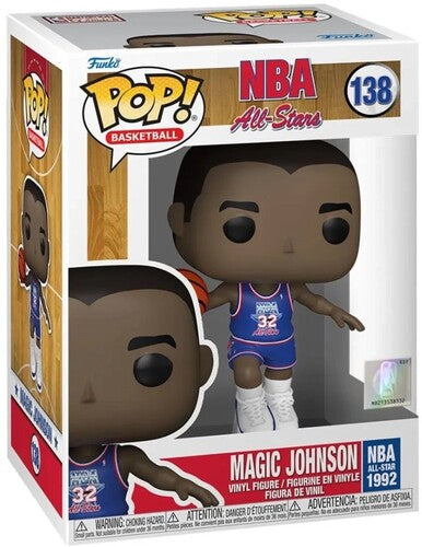 Funko POP! NBA: Legends -Magic Johnson (BlueAllStarUni1991)