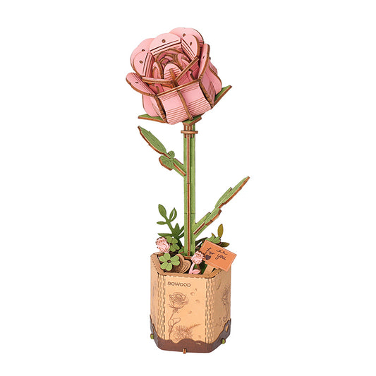 Pink Rose 3d Kit