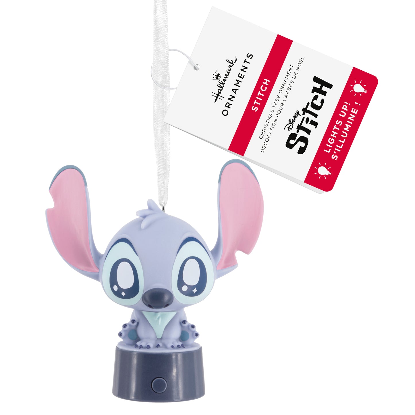 Disney Lilo & Stitch - Stitch Lighted Christmas Ornament