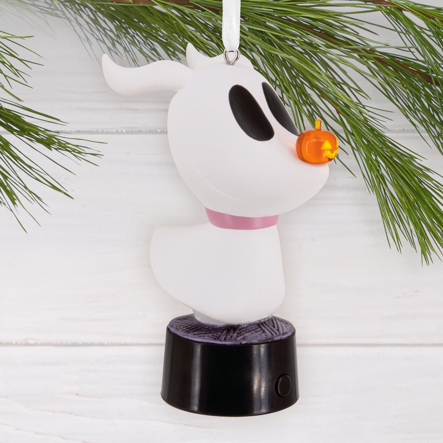 Disney Nightmare Before Christmas Zero Lighted Christmas Ornament
