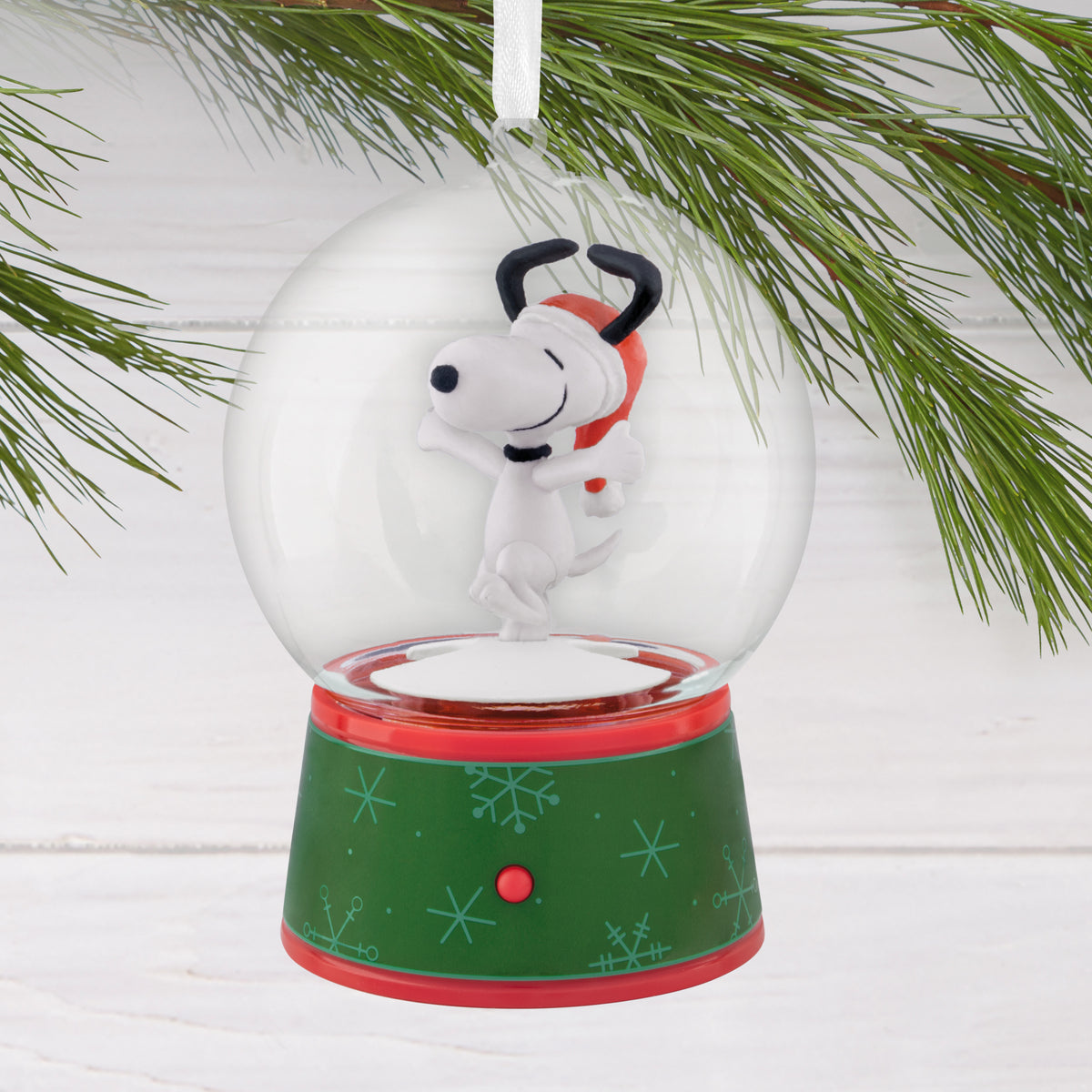 Hallmark Peanuts Snow Globe Ornament