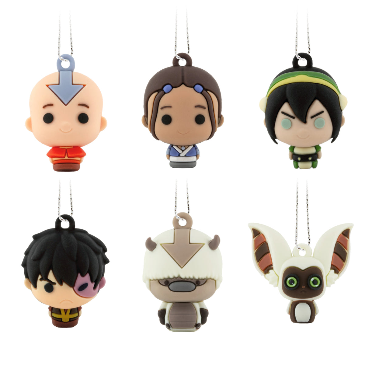 Hallmark Avatar the Last Airbender Mini PVC Ornament Set