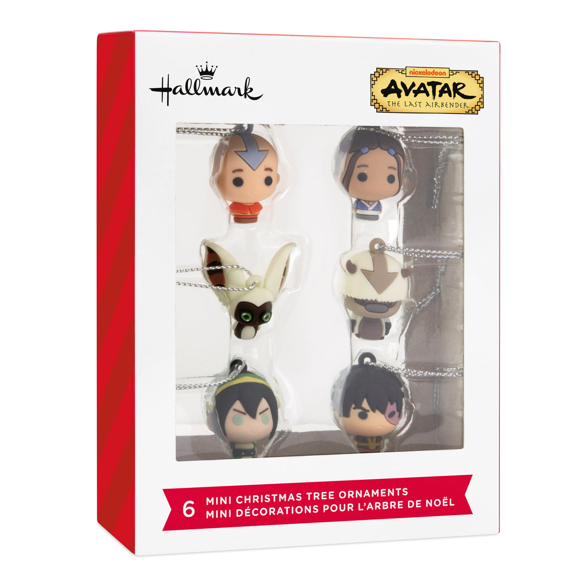 Hallmark Avatar the Last Airbender Mini PVC Ornament Set