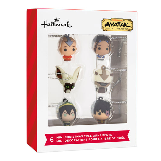 Hallmark Avatar the Last Airbender Mini PVC Ornament Set