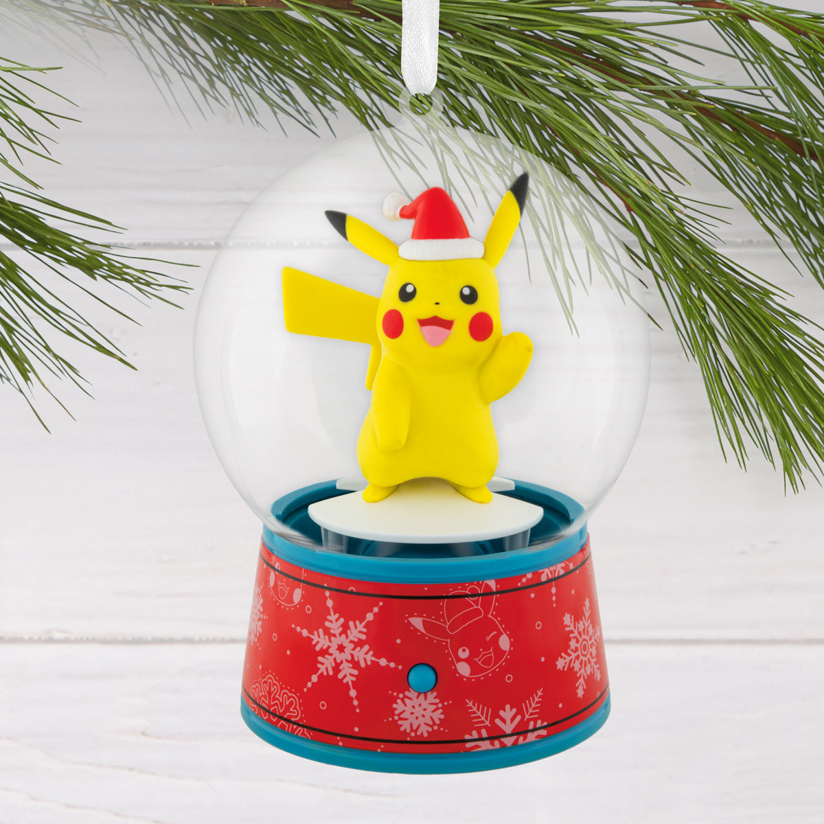 Hallmark Pikachu Snow Globe Ornament