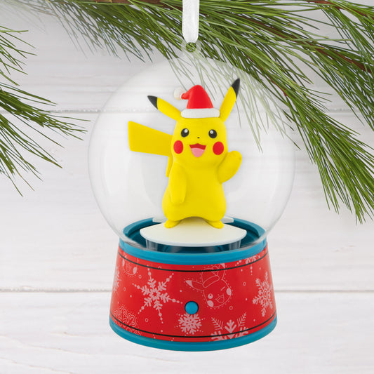Hallmark Pikachu Snow Globe Ornament