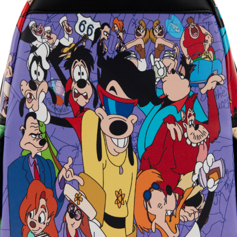 Loungefly Disney: A Goofy Movie - Movie Moments Mini Backpack