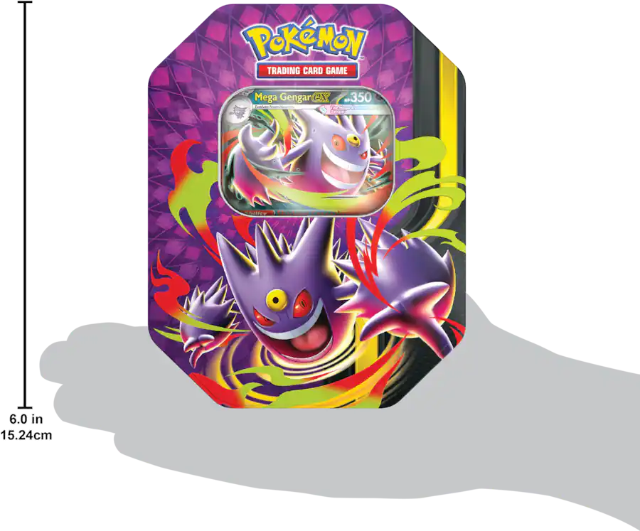 Pokémon - Trading Card Game: Mega Moonlit Tin - Styles May Vary