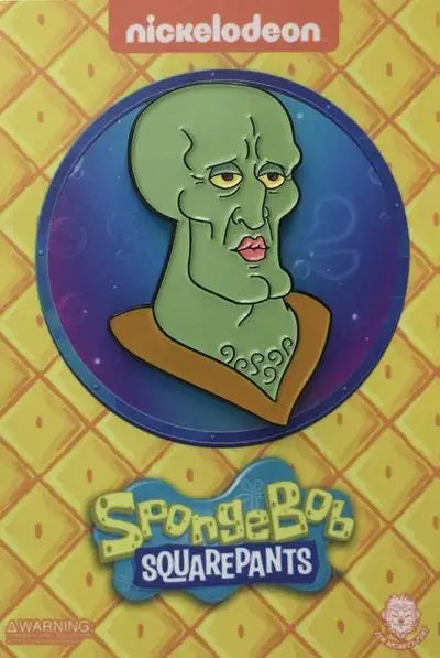 Spongebob Squarepants Handsome Squidward Enamel Pin