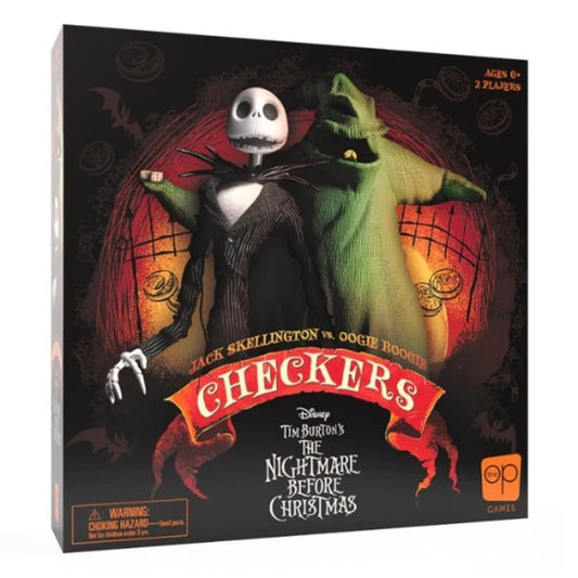 Disney Tim Burton The Nightmare Before Christmas Checkers