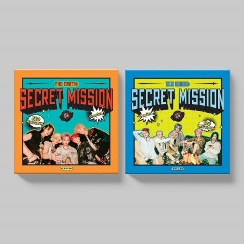 McNd - Earth: Secret Mission (incl. Photobook, Sticker, Mission Card, Bookmark, Selfie Photocard ,Figure Photocard + Poster)