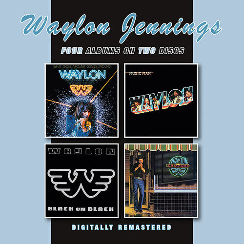 Waylon Jennings - What Goes Around Comes Around / Music Man / Black On Black / Waylon And Company
