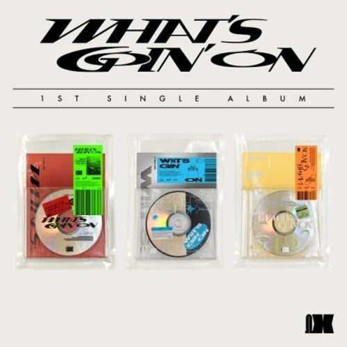 Omega X - What's Goin' On (Random Cover) (incl. Photobook, Sticker, Photocard + Mini-Poster)