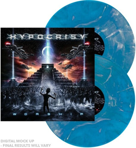 Hypocrisy - Worship (IEX) (Blue & White Marble)