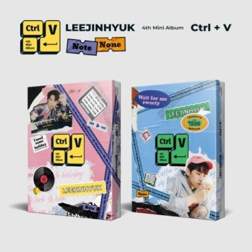 Lee Jin Hyuk - Ctrl+V (incl. Photobook, Folding Poster, Selfie Photocard, To Do List, Sticker, Bookmark + Photo)