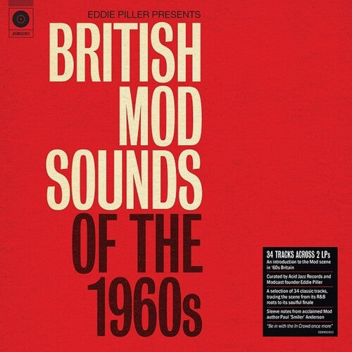 Eddie Piller Pres British Mod Sounds 60s/ Various - Eddie Piller Presents British Mod Sounds Of The 1960S / Various [140-Gram Black Vinyl]