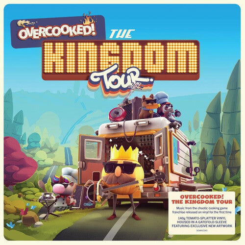 Overcooked: The Kingdom Tour/ O.S.T. - Overcooked: The Kingdom Tour (Video Game Soundtrack) [140-Gram 'Tomato Splatter' Colored Vinyl]